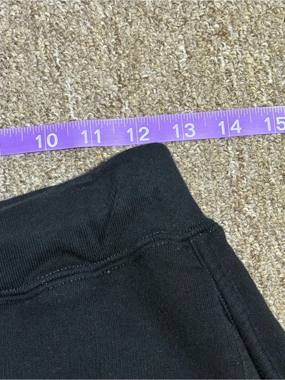 Golden Goose DIANA Sweat Lounge Shorts BLACK - Picture 3 of 5